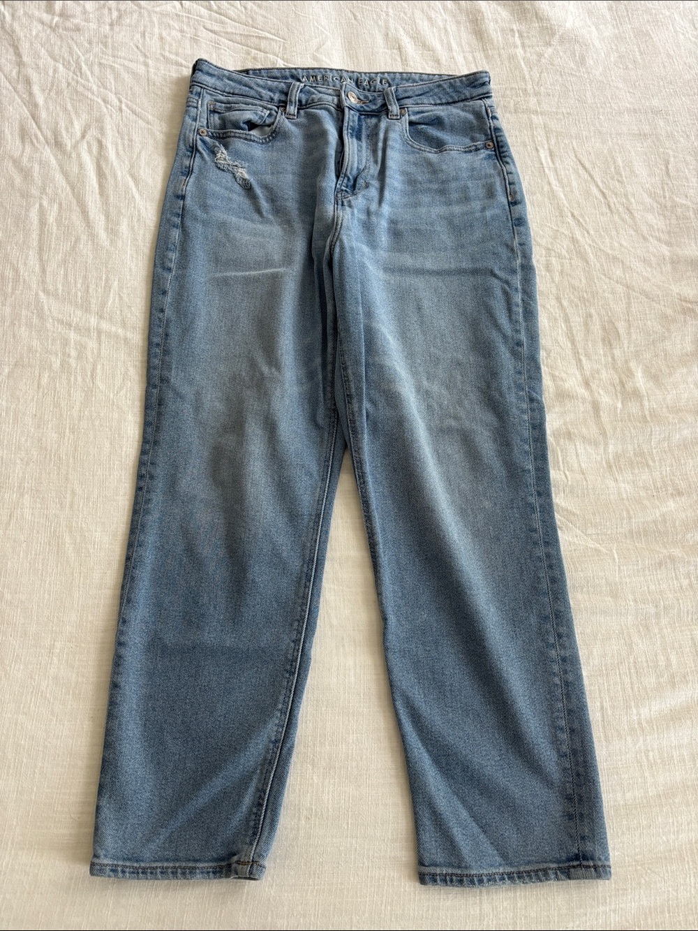 American Eagle Outfitters Light Blue Mom Jeans